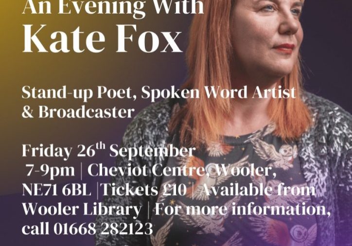 An Evening With Kate Fox Stand-up Poet Spoken Word Artist Broadcaster JPG