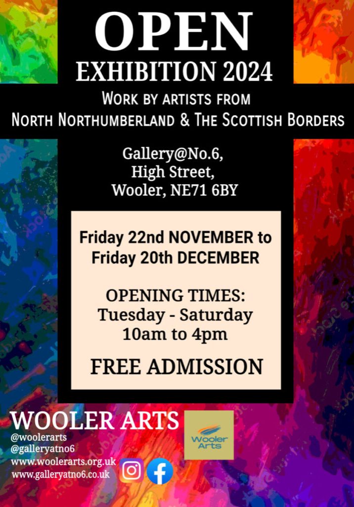 Visual Arts Open Exhibition 2024 poster